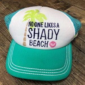 Roxy “No one likes a shady beach” Mesh Snap Back